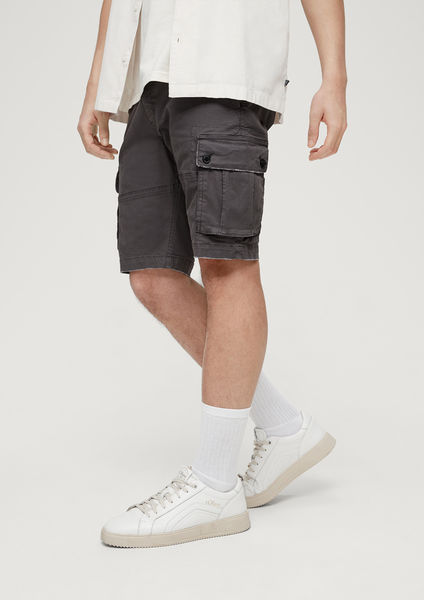 Q/S designed by John: Cargo style bermuda shorts - brown (9806)