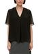 s.Oliver Black Label V-neck blouse - black (9999)
