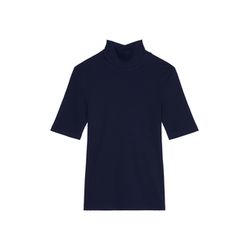 Marc O'Polo Rib Jersey T-Shirt - blue (899)