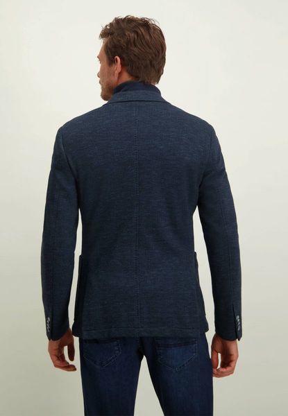 State of Art Blazer with checked pattern - blue (5998)