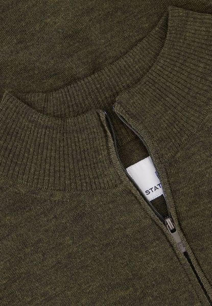 State of Art Pullover mit Reißverschluss - grün (3700)