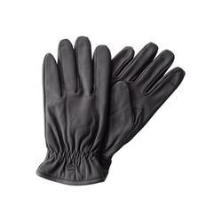 Camel active Leather gloves with touch screen function - gray (88)
