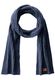 Camel active Knitted scarf with merino wool - blue (47)