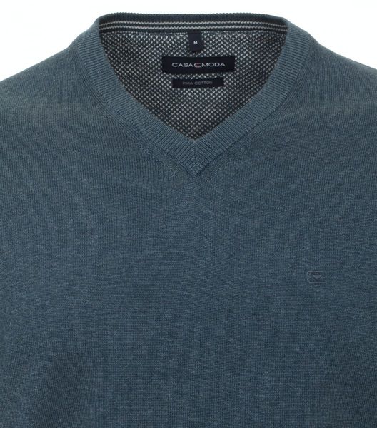 Casamoda V-neck jumper - gray (765)