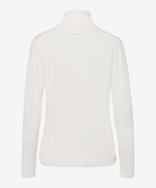 Brax Turtleneck sweater - Style Lea - white (98)