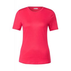 Street One Shirt with round neck - red (15190)