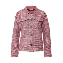 Street One Short jacket in bouclé - pink (34963)