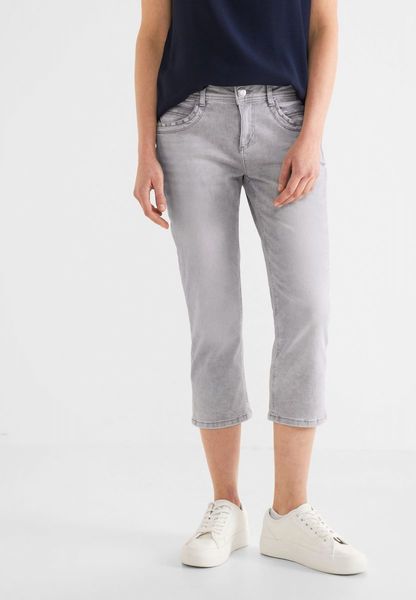 Street One Casual fit jeans with stretch - gray (14824)