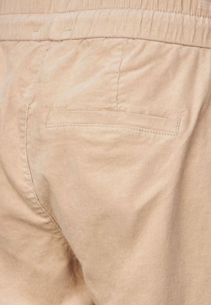 Street One Pantalon en velours côtelé Loose Fit - beige (14944)