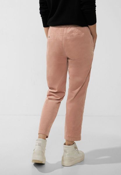 Street One Loose Fit Cordhose - pink (14945)