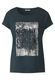 Street One T-shirt with shimmer wording - green (33825)