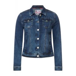 Cecil Style Denim Jacket Embroidery - bleu (10281)