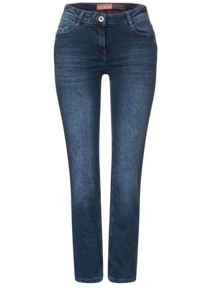 Cecil Slim Fit Jeans - Toronto - blau (10281)