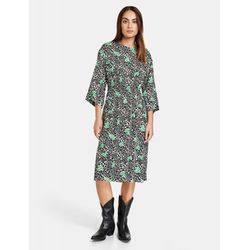 Taifun Robe avec imprimé - vert (05582)