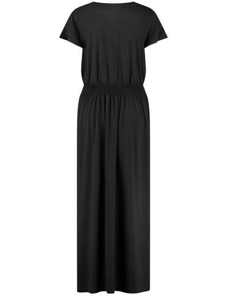 Taifun Fitted shirt dress  - black (01100)