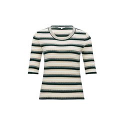 Opus Knitted shirt - Pumala - green/beige (30016)