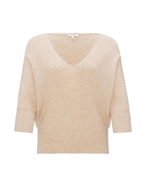 Opus Knitted sweater - Peruso - beige (20003)