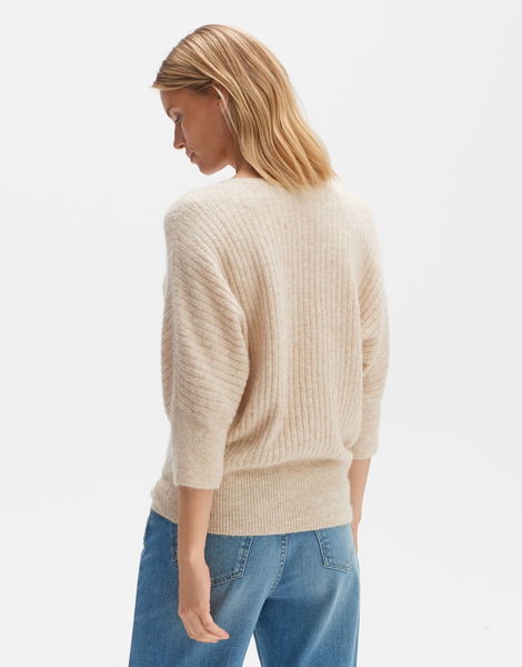 Opus Knitted sweater - Peruso - beige (20003)