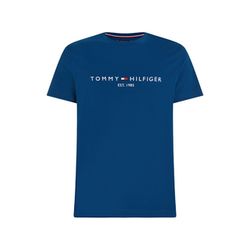 Tommy Hilfiger Homme T-Shirt Manches Courtes Encolure Ronde, Blanc