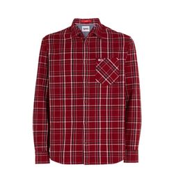 Tommy Jeans Plaid Classic Fit Shirt - red (XJS)