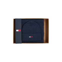 Tommy Hilfiger Beanie and scarf with flag  - blue (C87)