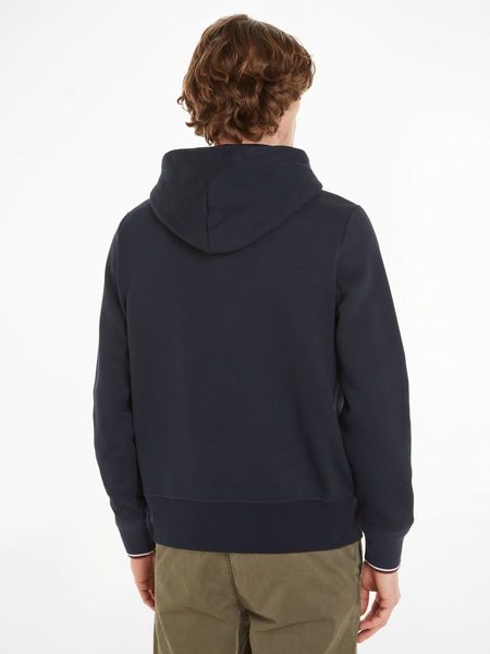 Tommy Hilfiger Hoodie with logo and contrasting details - blue (DW5)