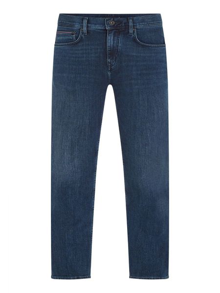 Tommy Hilfiger Jeans droit Denton moulant - bleu (1BV)