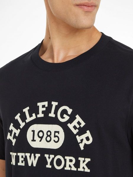 Tommy Hilfiger Hilfiger Monotype College - Logo - (DW5) L blue T-Shirt