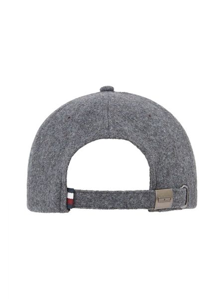 Tommy Hilfiger Cap with flag and signature tape - gray (P4A)