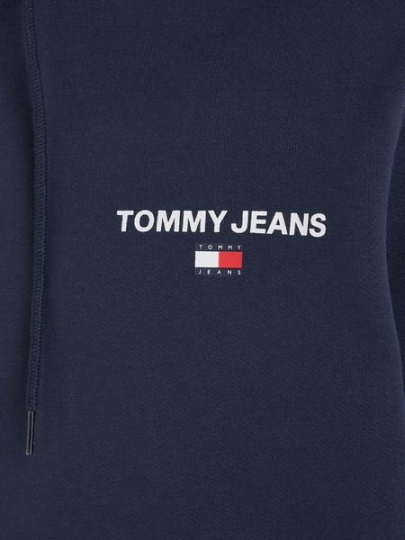 Tommy Jeans Hoodie mit Logo-Grafik - blau (C87)