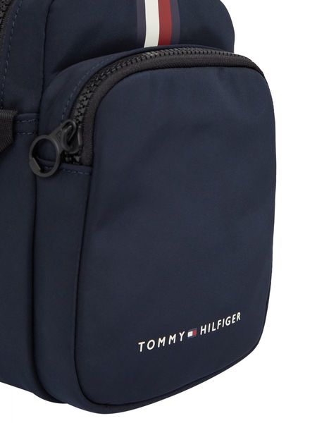 Tommy Hilfiger Kleine Reportertasche mit Tommy-Tape - blau (DW6)