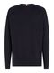 Tommy Hilfiger Round-neck sweater with monotype logo - blue (DW5)
