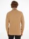 Tommy Hilfiger Pull à col roulé en tricot gaufré - brun (GWJ)