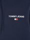 Tommy Jeans Hoodie mit Logo-Grafik - blau (C87)