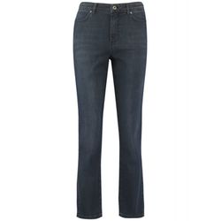 Gerry Weber Collection Modische Jeans mit seitlichen Längsbiesen - schwarz/blau (832002)