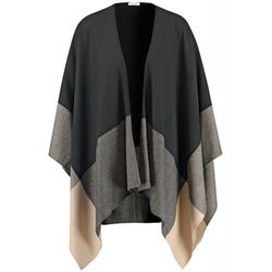 Gerry Weber Collection Poncho  - black/gray/beige (01104)
