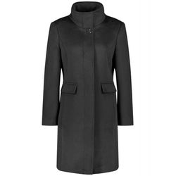 Gerry Weber Edition Short wool coat with stand-up collar - black (11000)