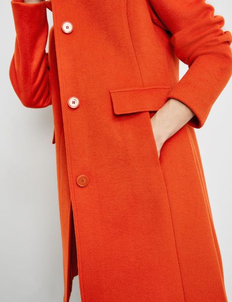 Manteau court online rouge