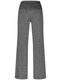 Gerry Weber Edition Trousers with herringbone pattern - black/beige/white (01090)