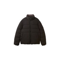 Tom Tailor Puffer jacket with a hidden hood - black (29999)