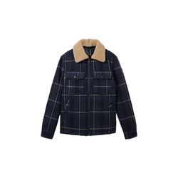 Tom Tailor Checked jacket - blue (32515)