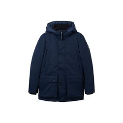 Tom Tailor Parka with a removable hood - blue (10668)