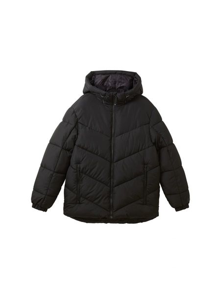Tom Tailor Denim Basic puffer jacket - black (29999)