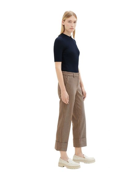 Tom Tailor Pantalon Straight Fit - Lea - bleu (32409)