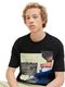 Tom Tailor Denim T-Shirt mit Photoprint - schwarz (29999)
