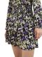 Tom Tailor Denim Mini jupe à volants - noir/violet/vert (32418)