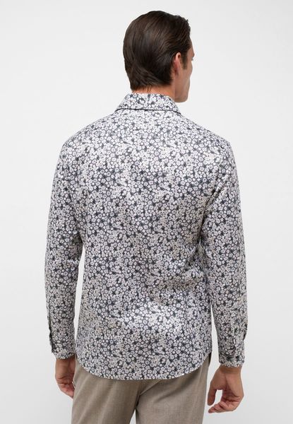 Eterna Twill Shirt Modern Fit - gray (48)
