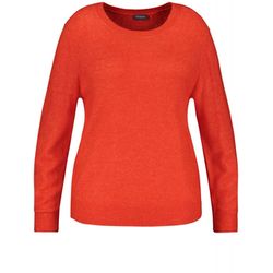 Samoon Warming knit sweater - red (06380)