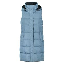 Zero Quilted vest with contrast lining - blue (8387)