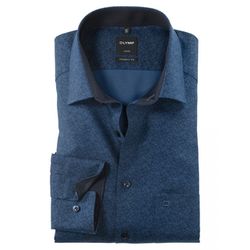 Olymp Modern Fit : Business Shirt - blue (18)